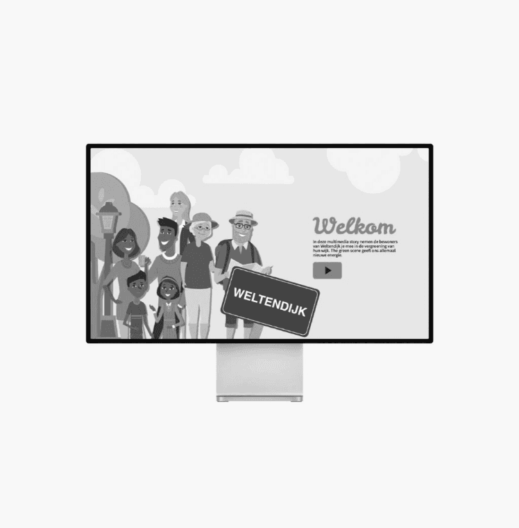 Interactive multimedia story