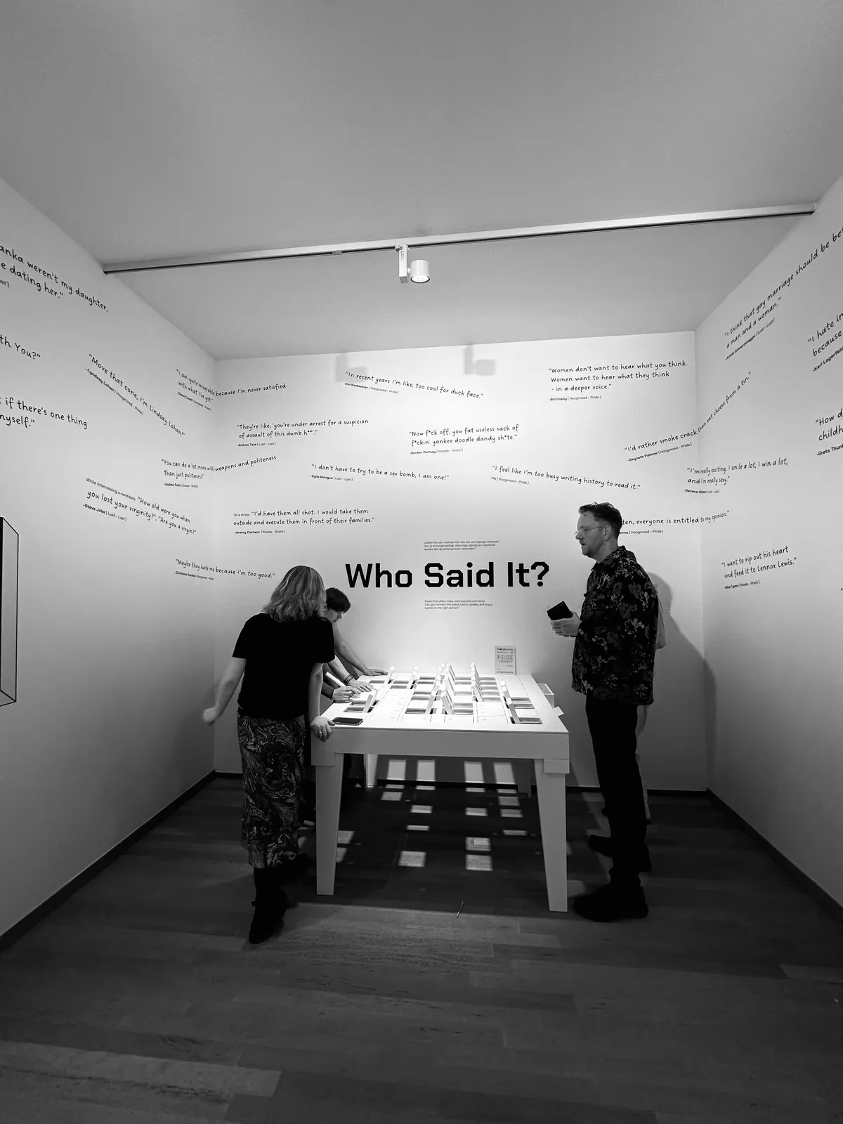 Interactive art installation