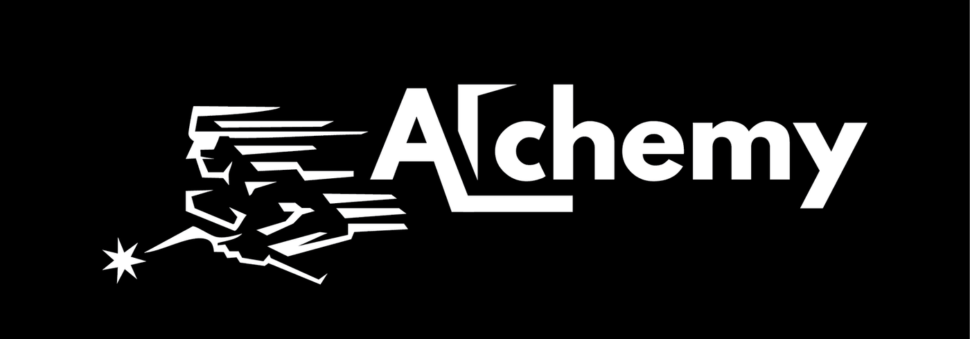 Alchemy website on screen