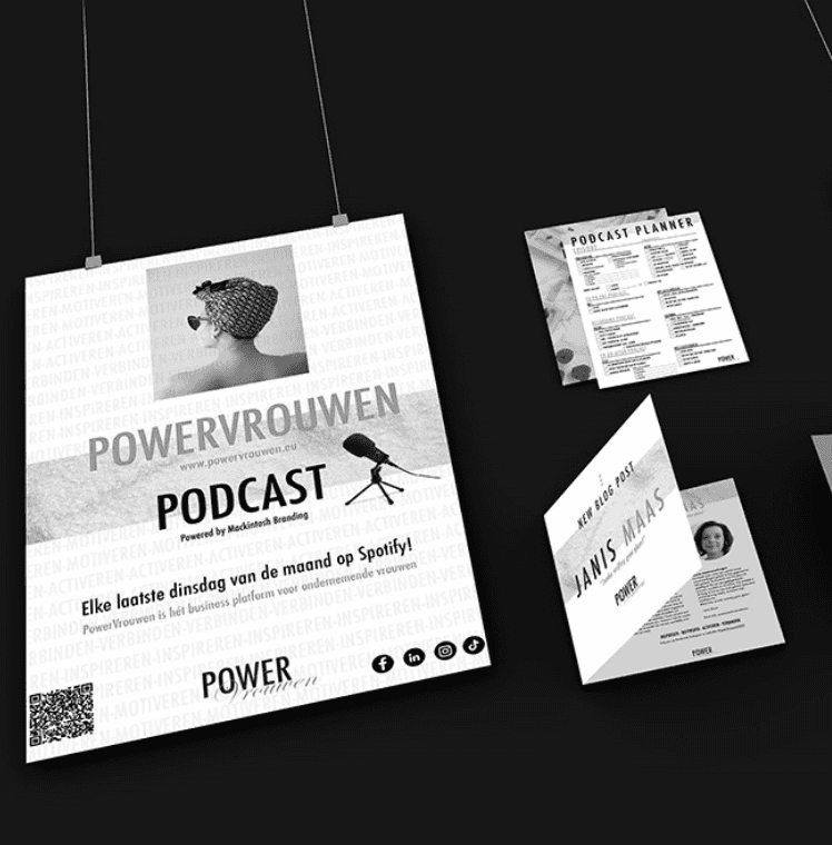 A campaign for a female business platform