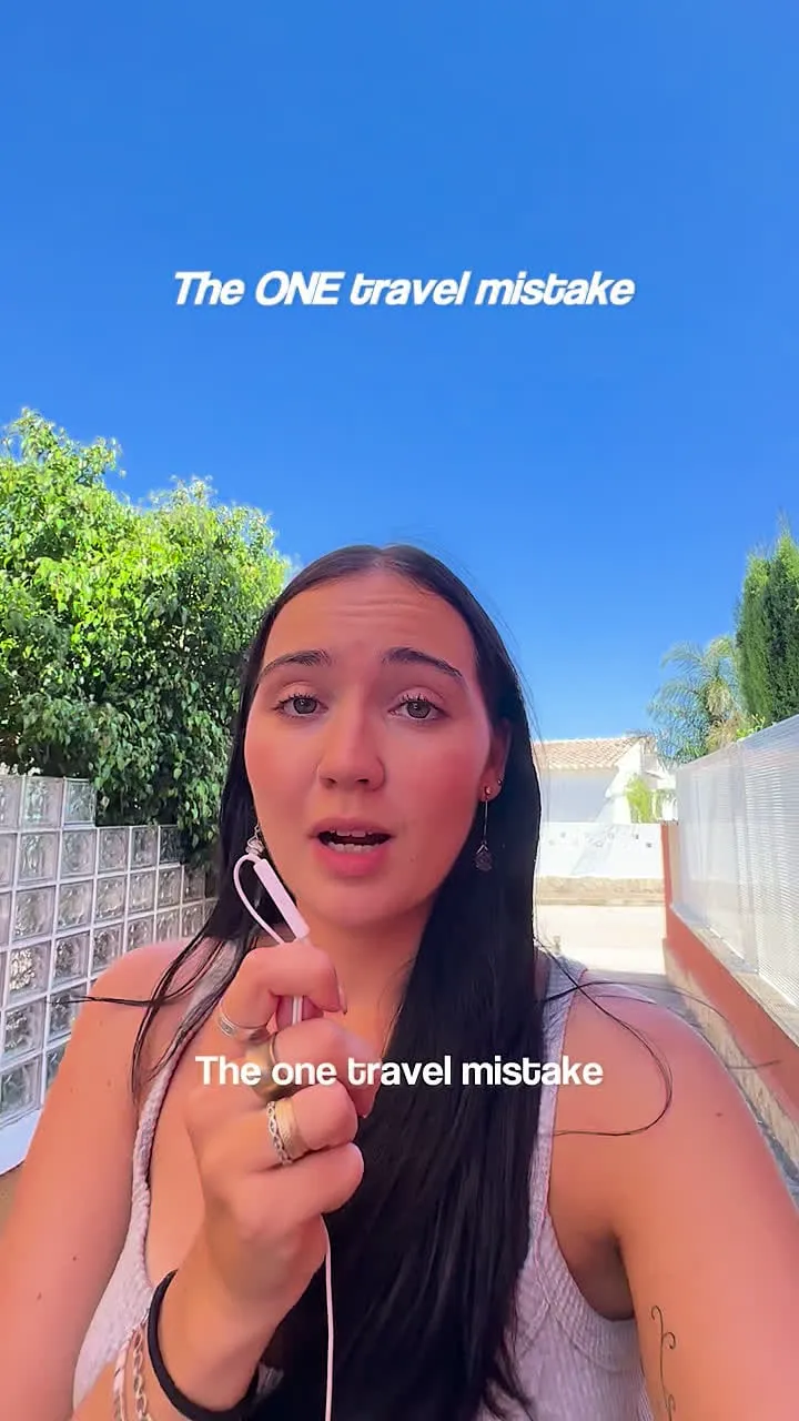UGC video: The ONE travel mistake